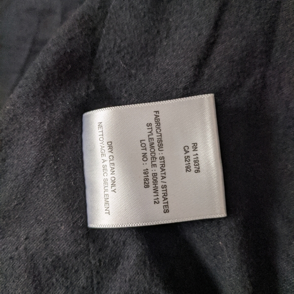 Helmut Lang Black Wool & Leather Moto Jacket M - Picture 13 of 13